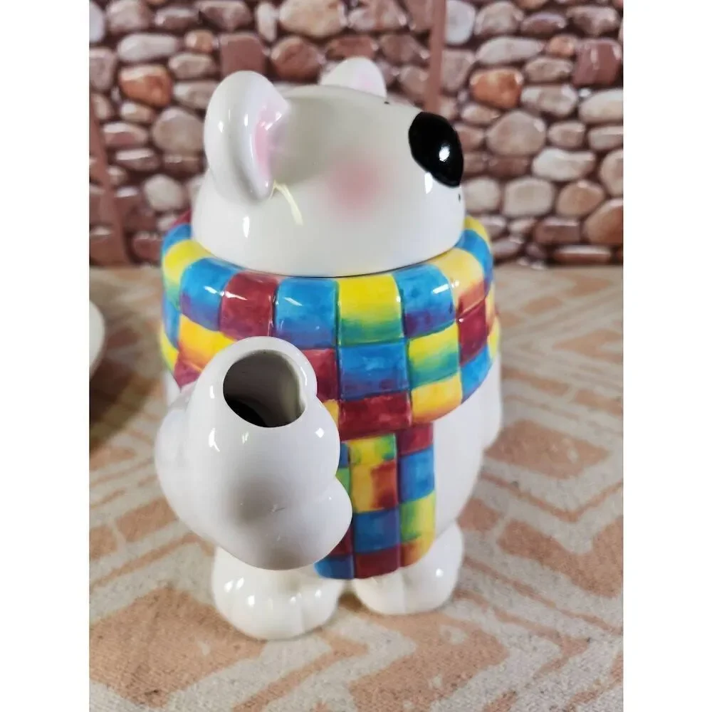 Polar Bear Teapot by Peter G Blank 1999 First Coast Designs Porcelain 48oz